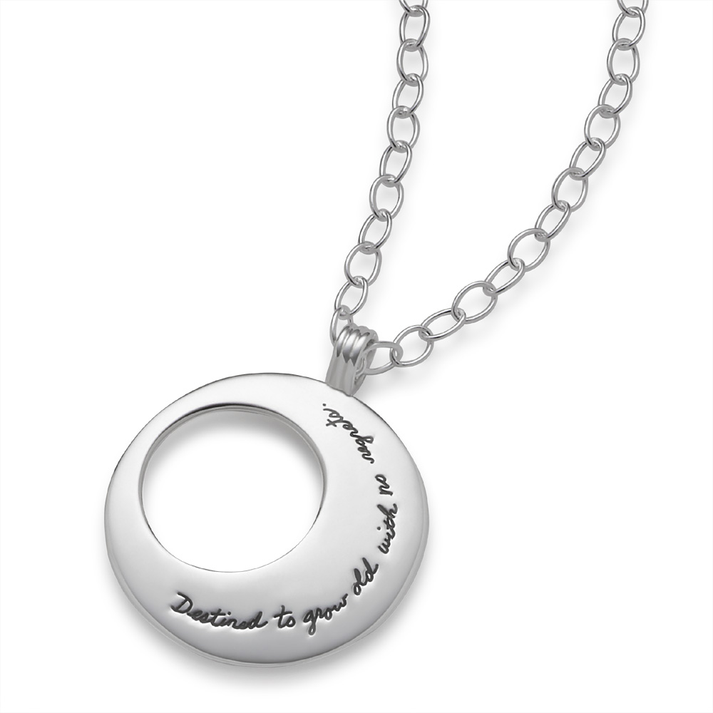 Growing Old With No Regrets Necklace BB Becker