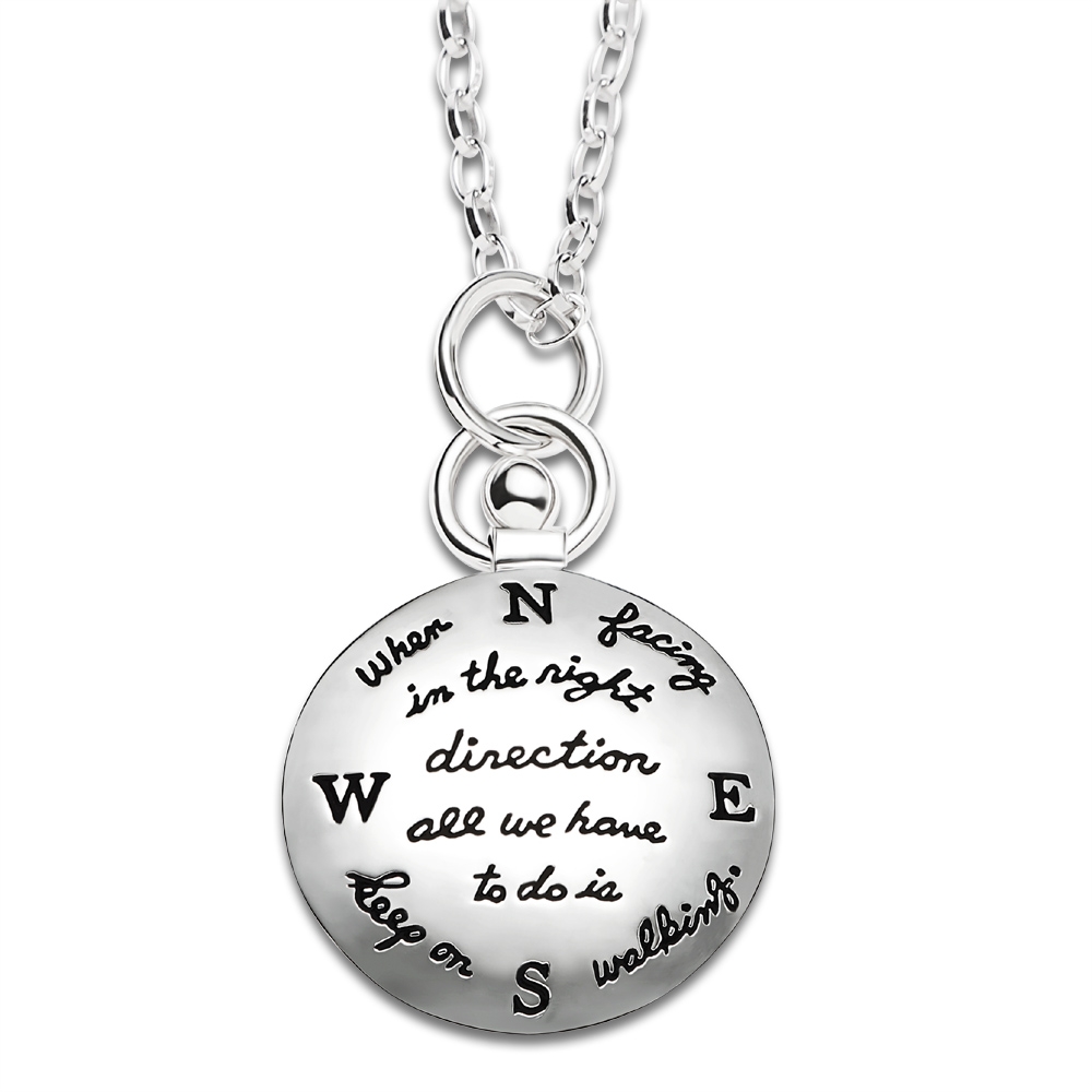 Compass necklace for discount her
