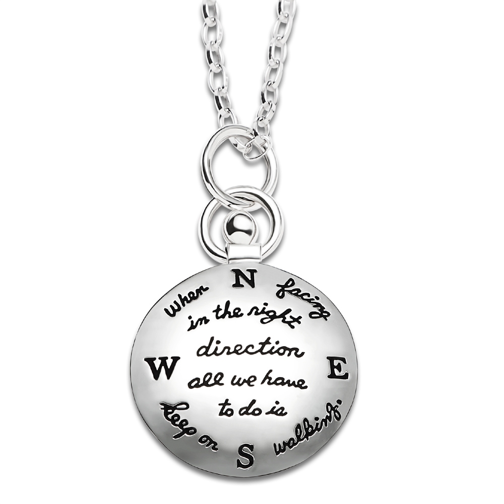 To My Nana Quote Gift Idea Sterling Silver Teardrop Necklace – Jen Downey