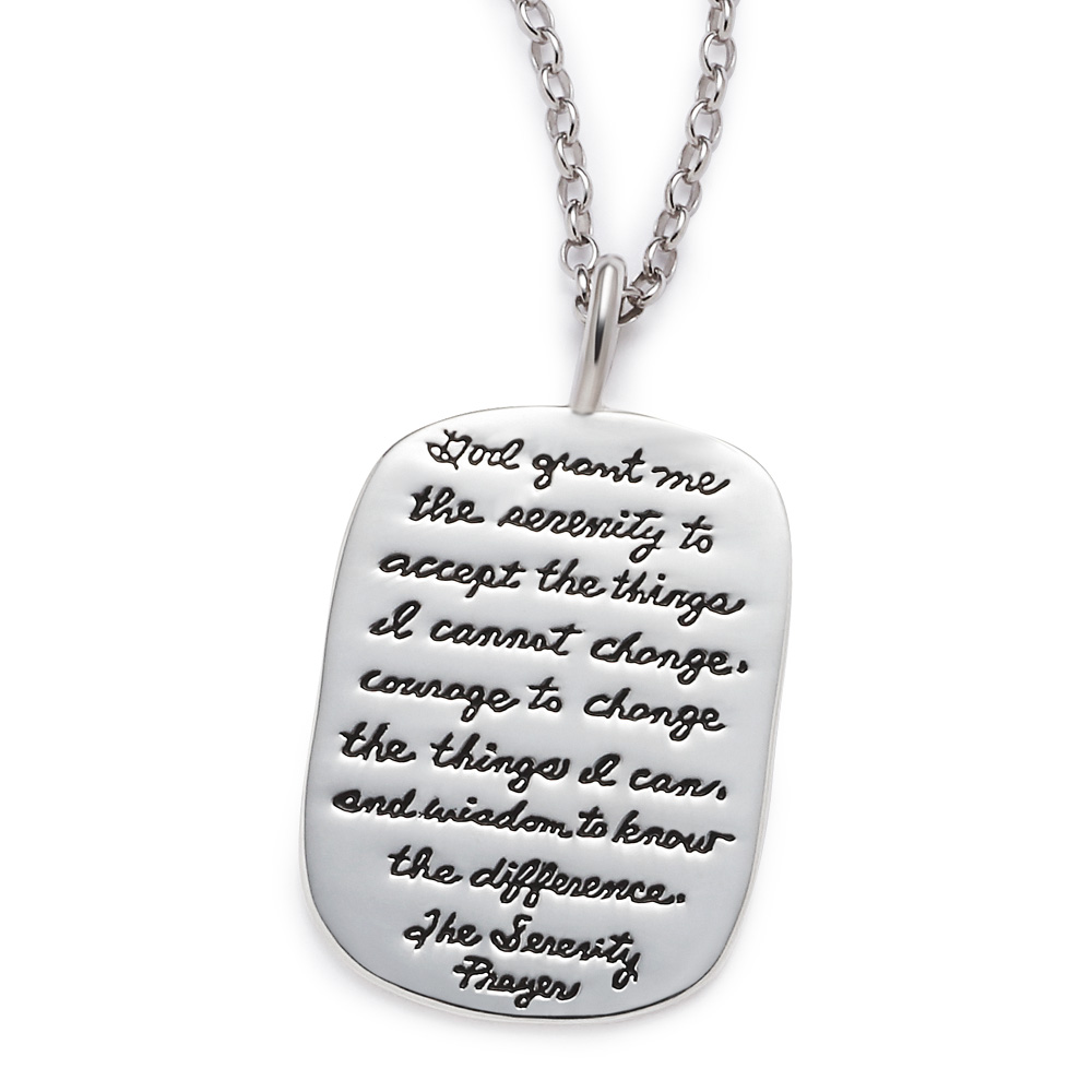 Personalised Men's Silver Dog Tag Necklace | Posh Totty Designs